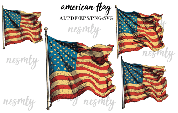 American Flag 4th of July Clipart Bundle Review