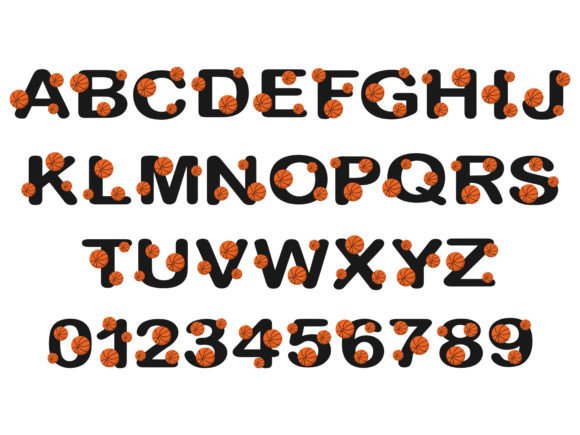 Basketball Alphabet for Embroidery: A Designer’s Perspective