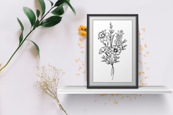 Beautiful Flower Bouquet Line Art: A Designer’s Real-World Review