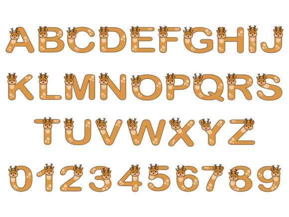 Deer Alphabet Letter and Number: A Designer’s Practical Take