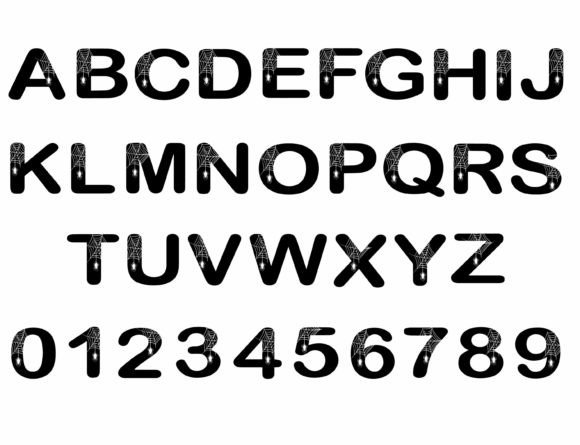 Spider Alphabet Letter and Number Review for Real Projects