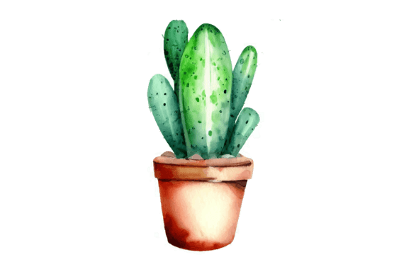 Watercolor Cactus Pots Embroidery Design Review