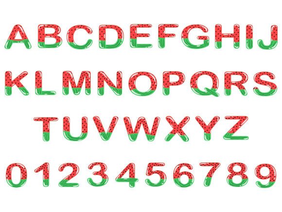 Watermelon Alphabet Letter and Number: A Designer’s Honest Take